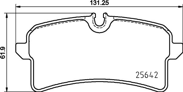 HELLA PAGID 8DB 355 025-571 - Komplet Pločica, disk-kočnica www.molydon.hr