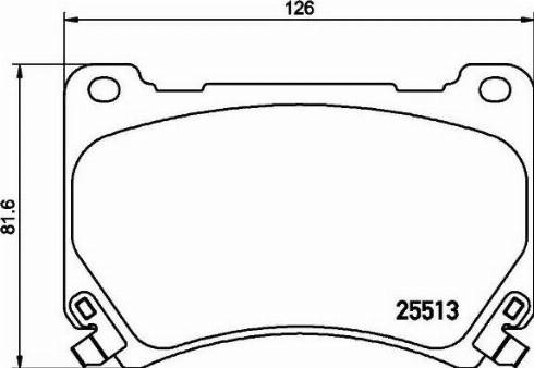 HELLA PAGID 8DB 355 020-451 - Komplet Pločica, disk-kočnica www.molydon.hr