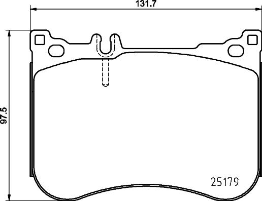 HELLA PAGID 8DB 355 020-581 - Komplet Pločica, disk-kočnica www.molydon.hr