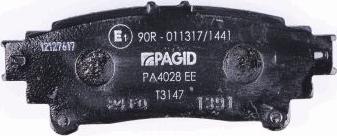 HELLA PAGID 8DB 355 020-001 - Komplet Pločica, disk-kočnica www.molydon.hr