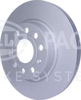 HELLA PAGID 8DD 355 109-561 - Kočioni disk www.molydon.hr