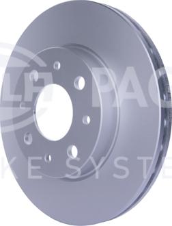 HELLA PAGID 8DD 355 109-121 - Kočioni disk www.molydon.hr