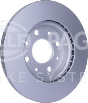 HELLA PAGID 8DD 355 109-121 - Kočioni disk www.molydon.hr