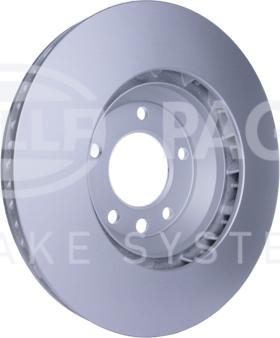 HELLA PAGID 8DD 355 109-761 - Kočioni disk www.molydon.hr