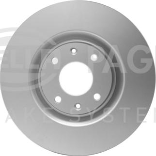 HELLA PAGID 8DD 355 106-531 - Kočioni disk www.molydon.hr