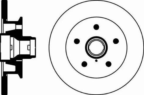 HELLA PAGID 8DD355101331 - Kočioni disk www.molydon.hr