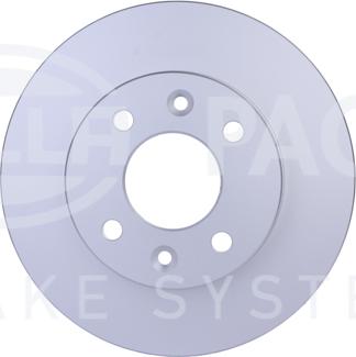 HELLA PAGID 8DD 355 101-261 - Kočioni disk www.molydon.hr