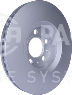 HELLA PAGID 8DD 355 107-071 - Kočioni disk www.molydon.hr