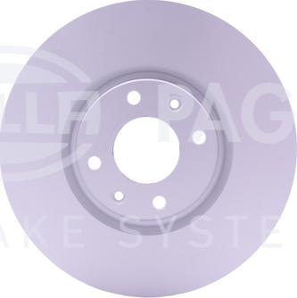 HELLA PAGID 8DD 355 119-161 - Kočioni disk www.molydon.hr