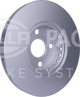 HELLA PAGID 8DD 355 115-741 - Kočioni disk www.molydon.hr