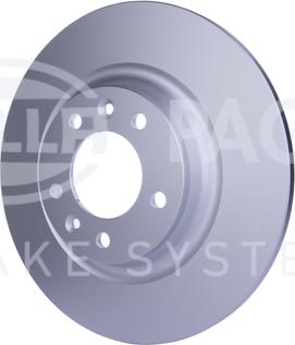 HELLA PAGID 8DD 355 110-801 - Kočioni disk www.molydon.hr