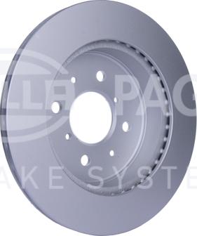 HELLA PAGID 8DD 355 111-591 - Kočioni disk www.molydon.hr