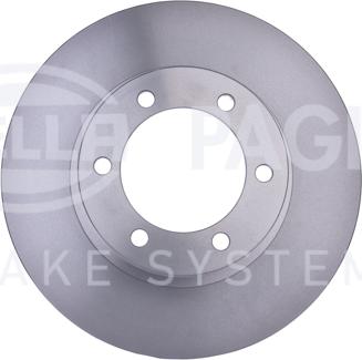 HELLA PAGID 8DD 355 111-861 - Kočioni disk www.molydon.hr