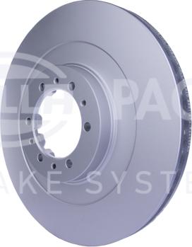 HELLA PAGID 8DD 355 118-741 - Kočioni disk www.molydon.hr