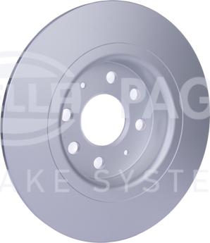 HELLA PAGID 8DD 355 112-621 - Kočioni disk www.molydon.hr