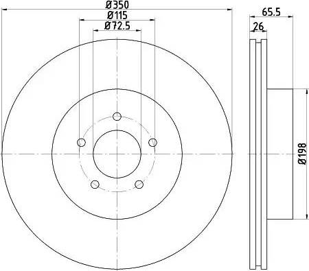 Rotinger RT 20682-GL T2 - Kočioni disk www.molydon.hr