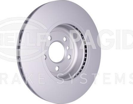 HELLA PAGID 8DD 355 133-751 - Kočioni disk www.molydon.hr