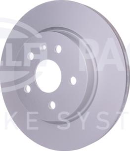 HELLA PAGID 8DD 355 129-101 - Kočioni disk www.molydon.hr