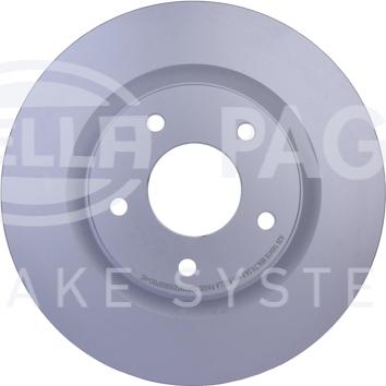 HELLA PAGID 8DD 355 125-521 - Kočioni disk www.molydon.hr