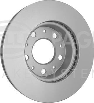 HELLA PAGID 8DD 355 125-261 - Kočioni disk www.molydon.hr