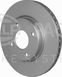 HELLA PAGID 8DD 355 120-591 - Kočioni disk www.molydon.hr