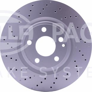 HELLA PAGID 8DD 355 120-351 - Kočioni disk www.molydon.hr