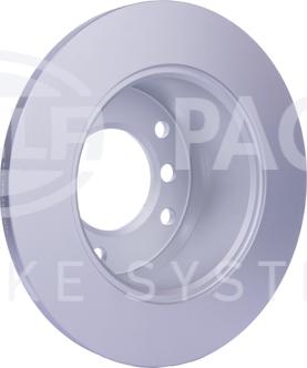 HELLA PAGID 8DD 355 128-411 - Kočioni disk www.molydon.hr