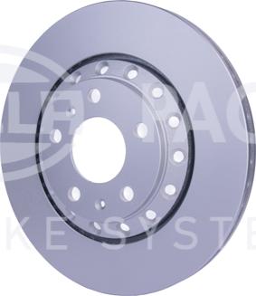 HELLA PAGID 8DD 355 128-651 - Kočioni disk www.molydon.hr