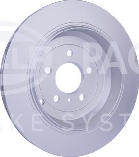 HELLA PAGID 8DD 355 128-611 - Kočioni disk www.molydon.hr