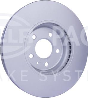 HELLA PAGID 8DD 355 128-721 - Kočioni disk www.molydon.hr