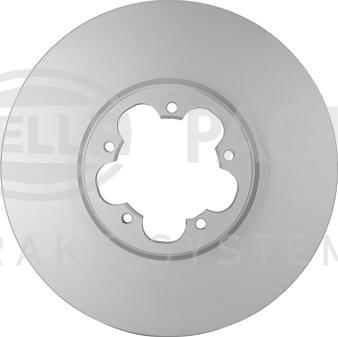 HELLA PAGID 8DD 355 123-131 - Kočioni disk www.molydon.hr