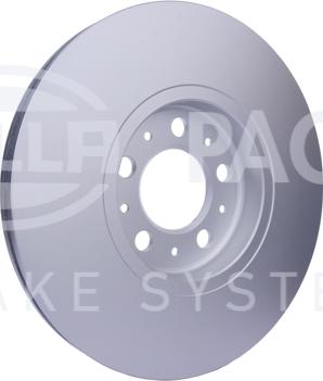 HELLA PAGID 8DD 355 127-581 - Kočioni disk www.molydon.hr