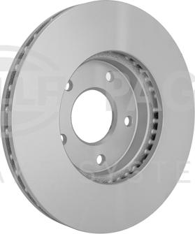 HELLA PAGID 8DD 355 127-681 - Kočioni disk www.molydon.hr