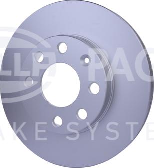 HELLA PAGID 8DD 355 127-001 - Kočioni disk www.molydon.hr