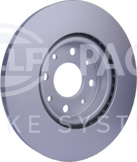 HELLA PAGID 8DD 355 127-151 - Kočioni disk www.molydon.hr