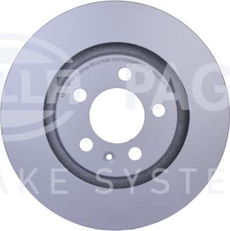 HELLA PAGID 8DD 355 127-301 - Kočioni disk www.molydon.hr