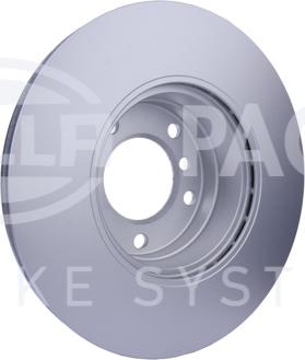 HELLA PAGID 8DD 355 127-251 - Kočioni disk www.molydon.hr