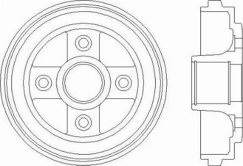 HELLA PAGID 8DT 355 300-391 - Bubanj kočnica www.molydon.hr