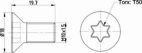 HELLA PAGID 8DZ355209161 - Vijak, kočioni disk www.molydon.hr