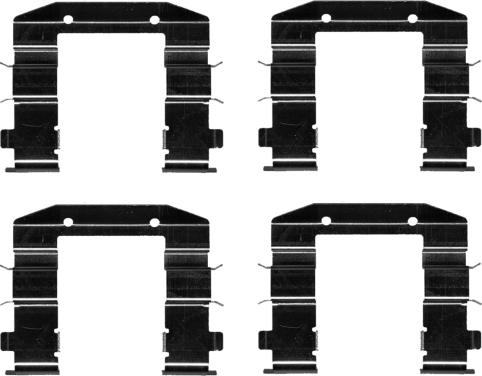 HELLA PAGID 8DZ 355 206-371 - Komplet pribora, Pločica disk kočnice www.molydon.hr