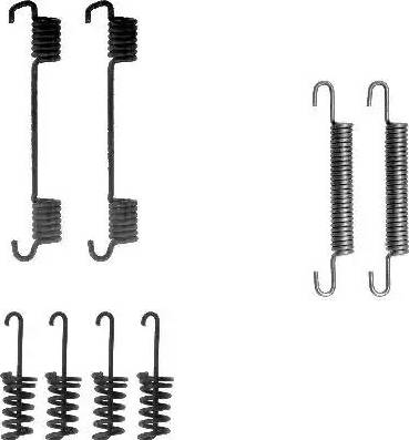 HELLA PAGID 8DZ 355 201-781 - Komplet pribora, kočione papuce rucne kočnice www.molydon.hr