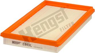 Hengst Filter E649L - Filter za zrak www.molydon.hr