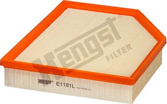 Hengst Filter E1181L - Filter za zrak www.molydon.hr