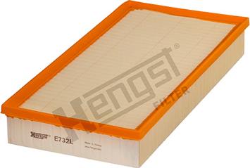 Hengst Filter E732L - Filter za zrak www.molydon.hr