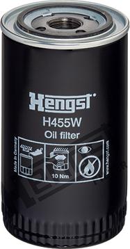 Hengst Filter H455W - Filter za ulje www.molydon.hr