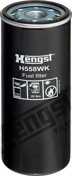 Hengst Filter H558WK - Filter za gorivo www.molydon.hr