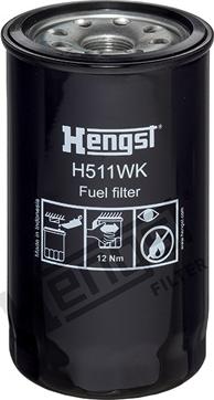 Hengst Filter H511WK - Filter za gorivo www.molydon.hr