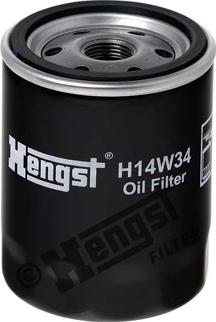 Hengst Filter H14W34 - Filter za ulje www.molydon.hr
