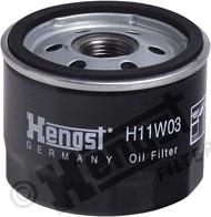 Hengst Filter H11W03 - Filter za ulje www.molydon.hr