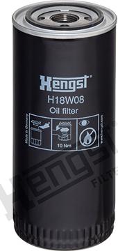 Hengst Filter H18W08 - Filter za ulje www.molydon.hr